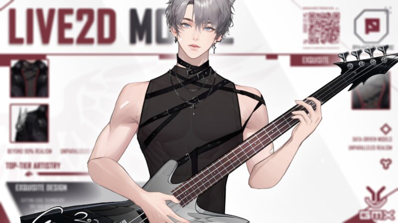 live2d模型：Boy 1 Bassist